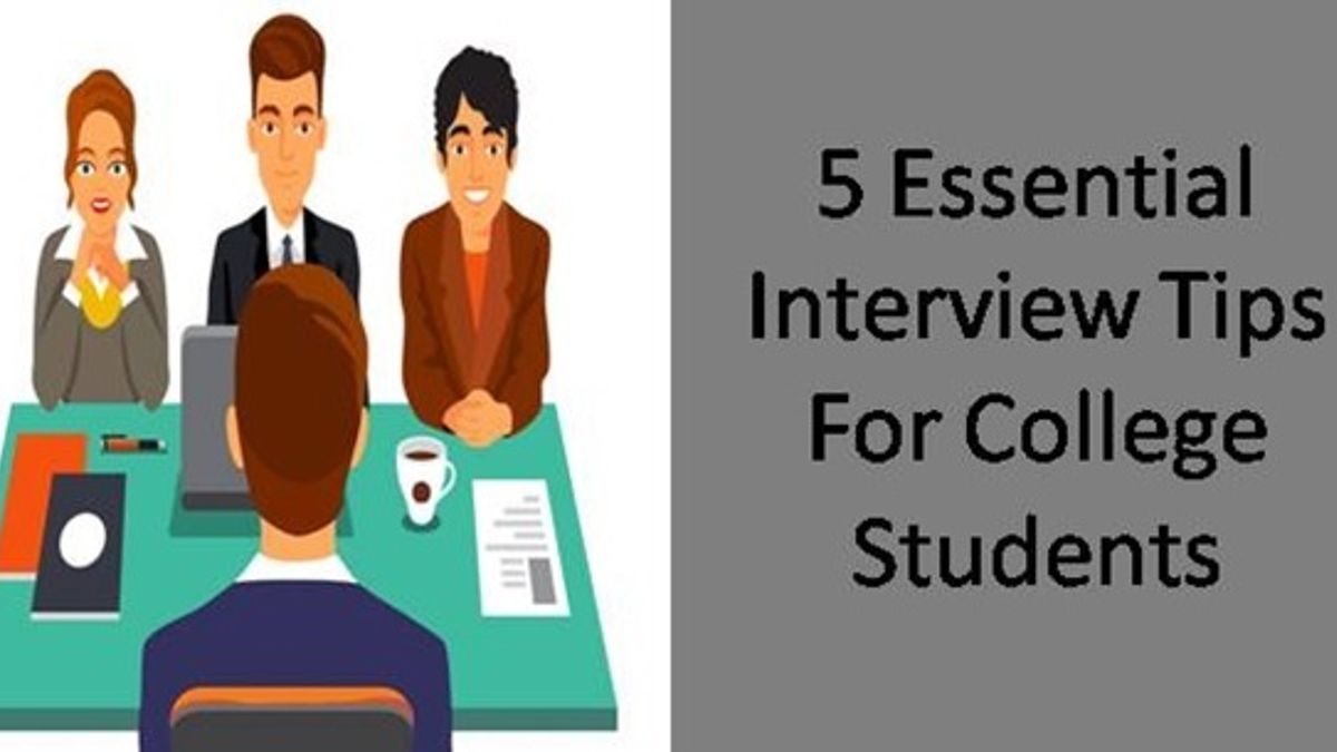 3 Students Interviewing