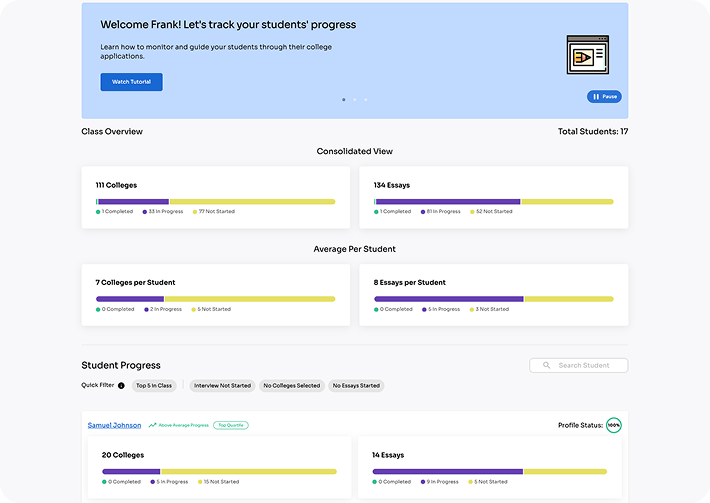 Unified Student Tracking